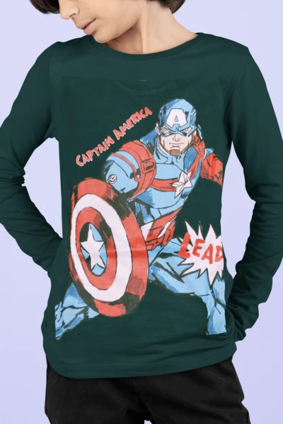 Captain Printed Cotton T-shirt