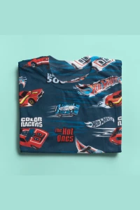 Cars Printed Cotton T-shirt🏎️