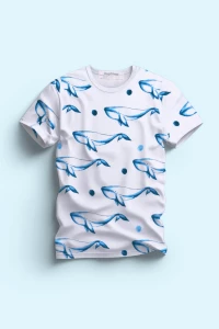 Fish Printed Cotton Set 🐳