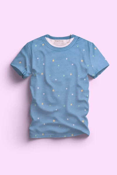 Stars Printed Cotton  Set