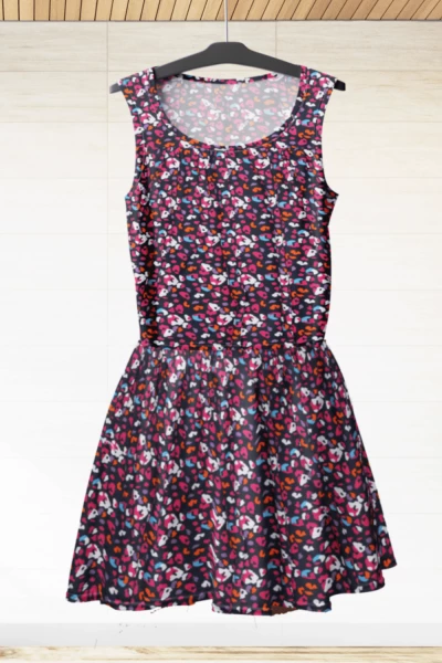 Fun Printed Cotton Dress