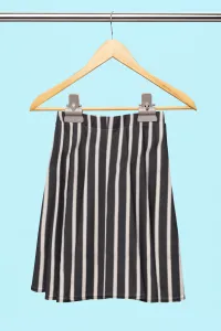 Striped Printed Cotton Skirt🎹