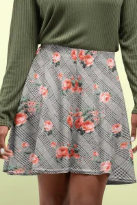 Roses Printed Cotton Skirt🌹