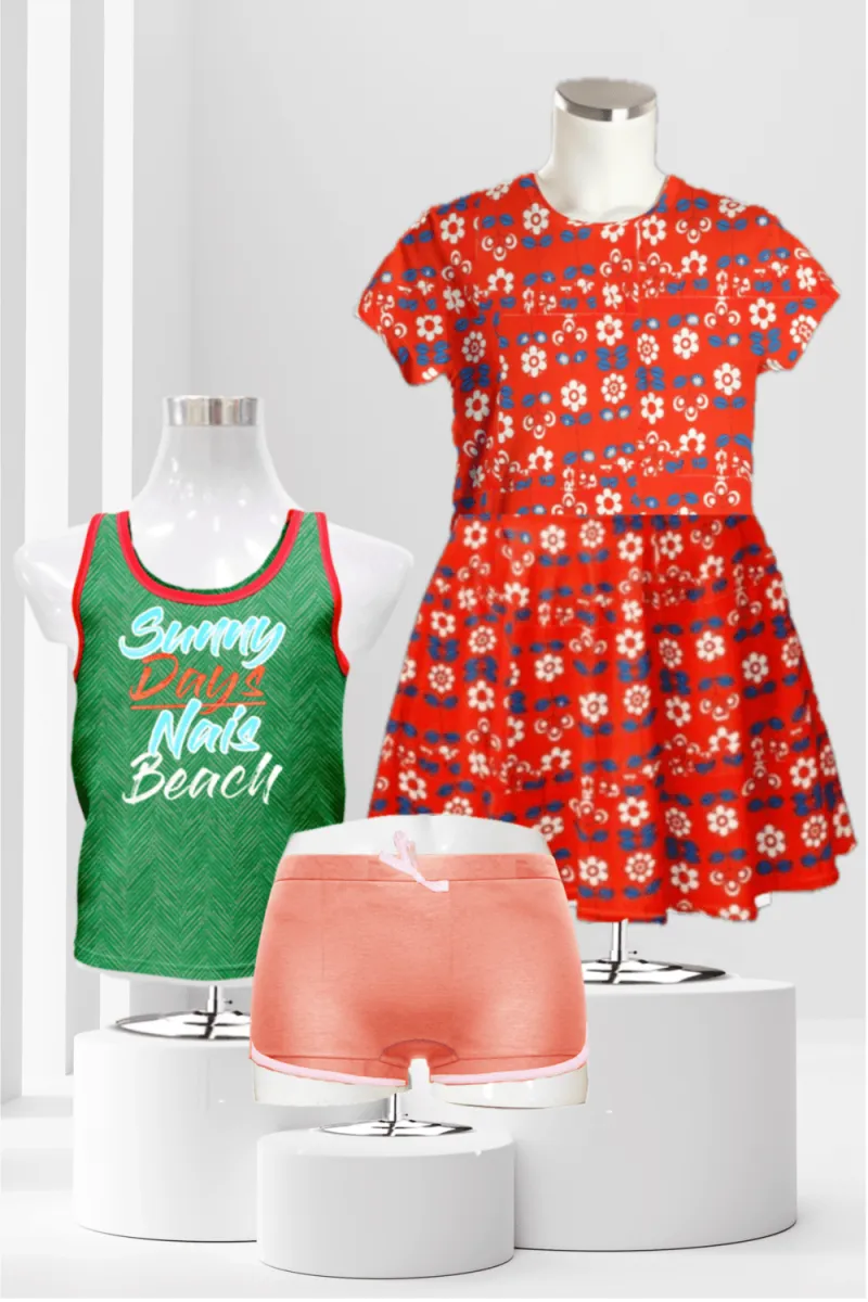 Summery Girl Clothing Bundle