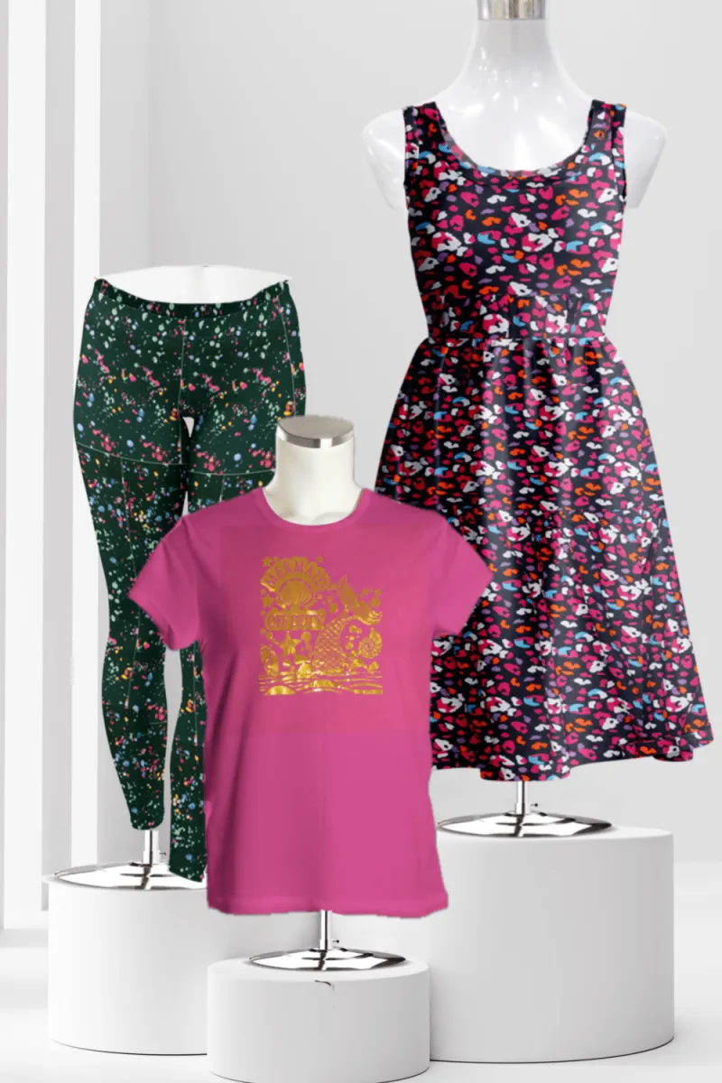 Mermaid Girl Clothing Bundle