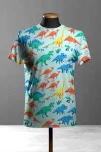 Dinos Printed Cotton T shirt🦖