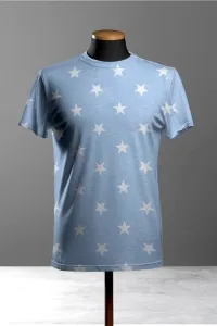 Star Printed Cotton T-shirt🌟