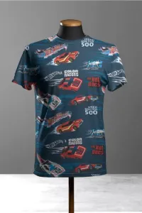 Cars Printed Cotton T-shirt🏎️