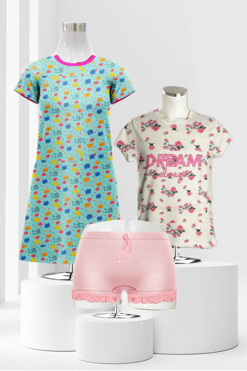 Kitty Girl Clothing Bundle