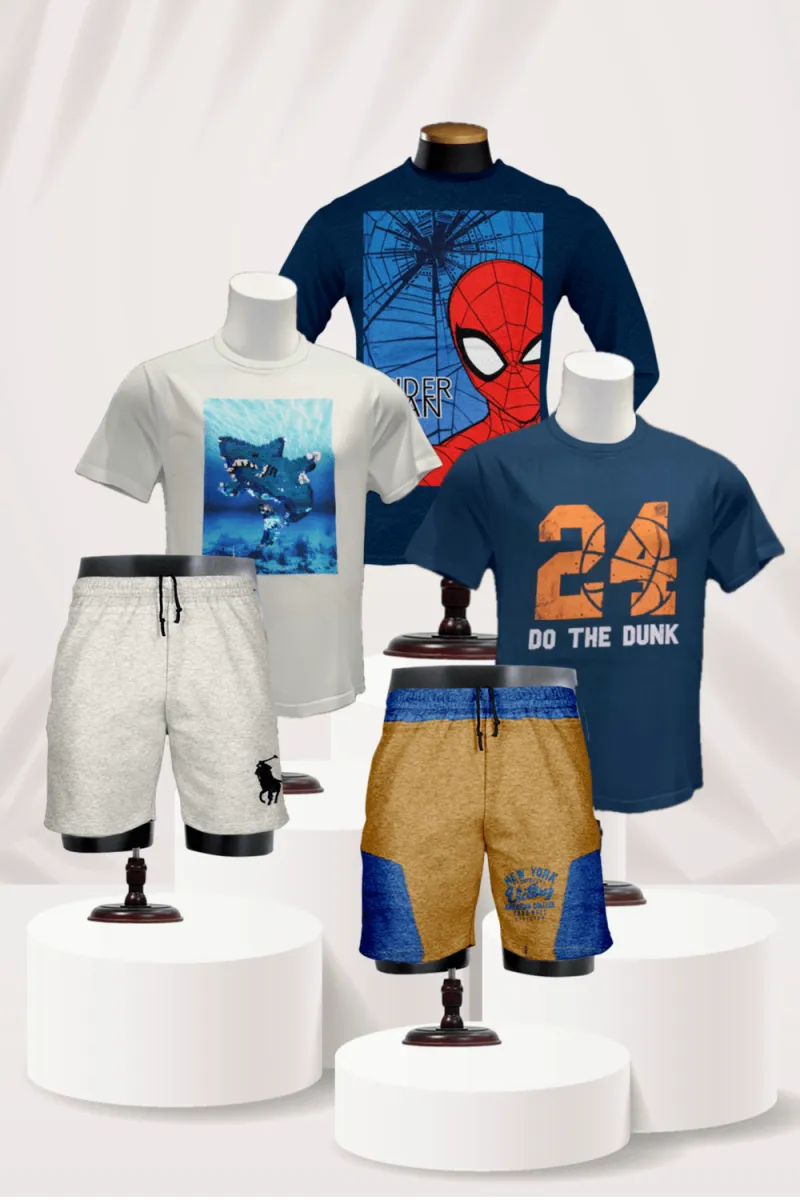 Shark Boy Clothing Bundle