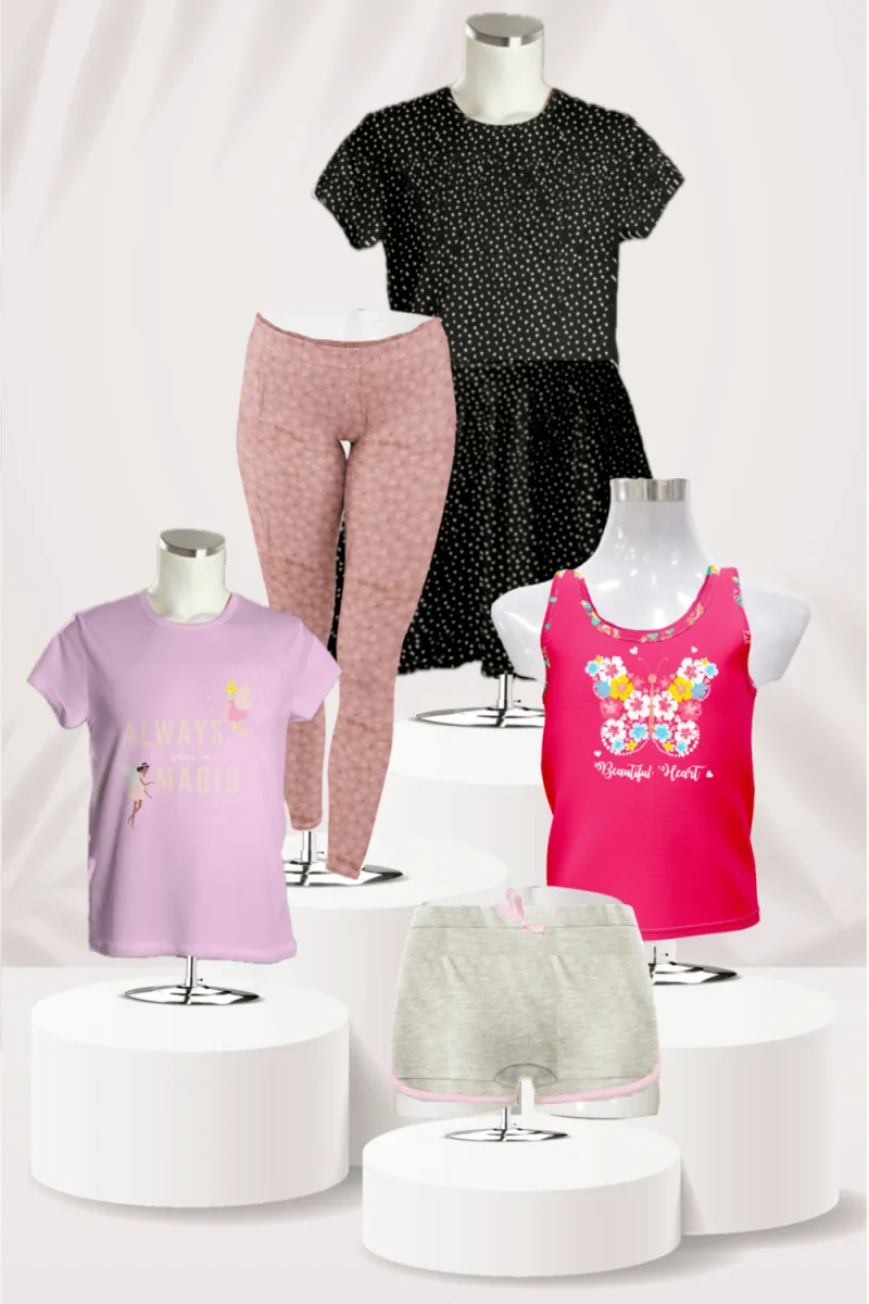 Floral Girl Clothing Bundle