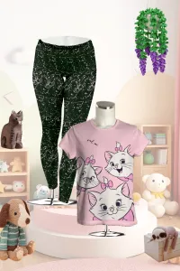 Cats Printed Cotton Set😻