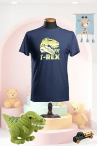 T- Rex Printed Cotton T-shirt🦖