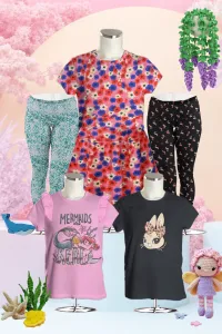 Playful Girl Clothing Bundle 🏇