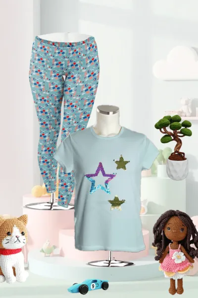 Star Sequence Cotton Set