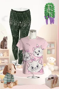 Cats Printed Cotton Set😻