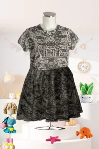 Shine Sequence Cotton Dress 🌠