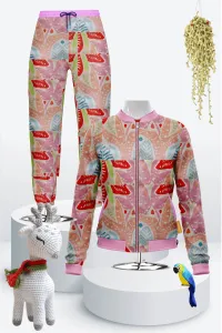 Floral Track Suit Set